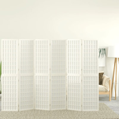 Leunne 170 cm H Solid Wood Folding Room Divider