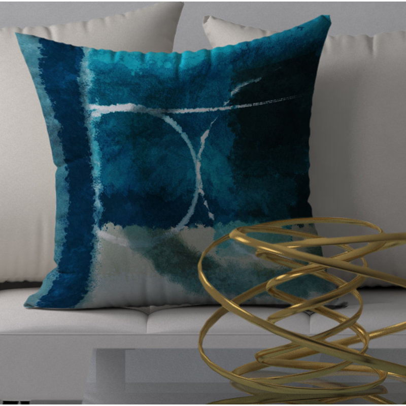 Housse de coussin décorative carrée sans contredit, 20 po x 20 po