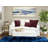 Oval Seagrass Wicker 3 Piece Ottoman Tray Set