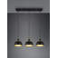 Vaquerano 3 - Light Matte Black Kitchen Island Pendant