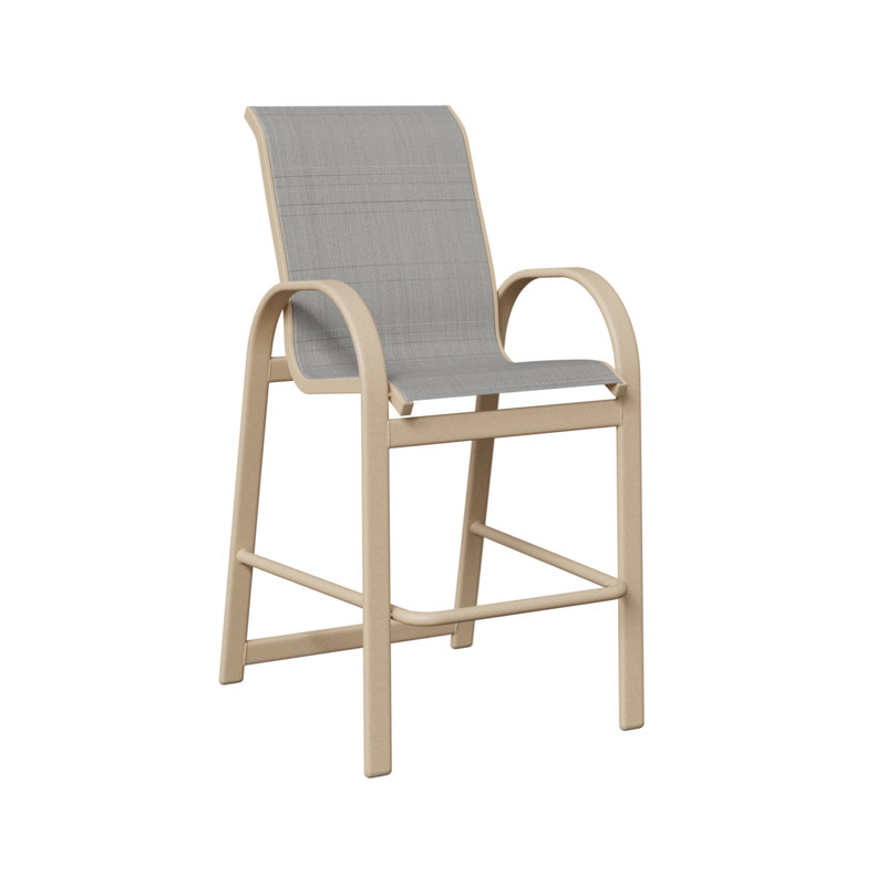 Fauteuil de bar berlinois Berlin Gardens, Luna multicolore, Charm platine