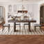 Ensemble de 4 chaises de salle à manger Farmhouse-1601748460