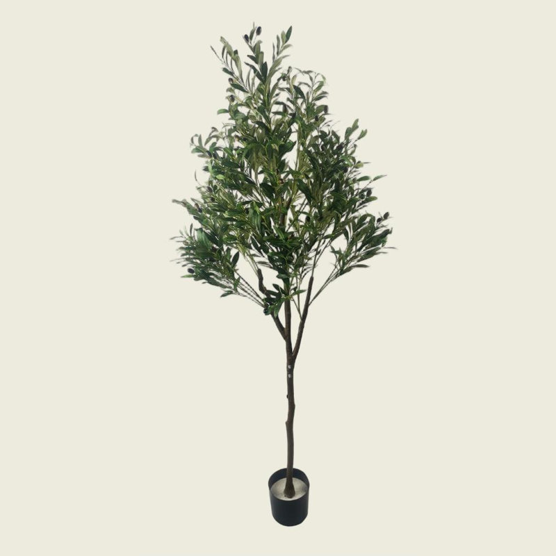 Faux olivier forêt pour bureau, salon, patio type A, H 70,87 po x l 19,69 po x P 19,69 po