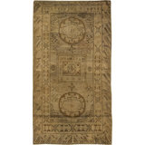 Vintage One-of-a-Kind Rectangle 6'3" X 11'5" Hand Knotted Area Rug