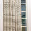 Fabdivine Gray and Brown Handmade Block Print Curtain Home Decorative 27x120 Inches, 2 Panel Set Floral Pleated Pinch Cotton for Soft Boho Blackout Office, Window Drapes, Summer Season, Heeramoti-1778100898