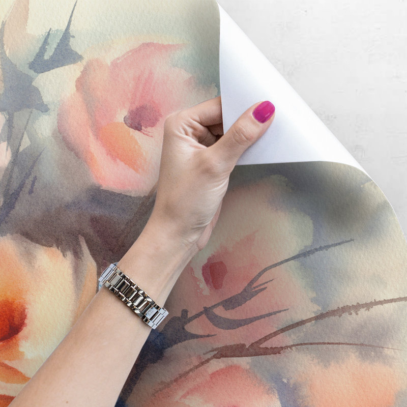 Cassaundra Matte Peel and Stick Mural, 312 x 219cm