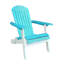 Chaise Adirondack pliante en bois massif