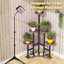 Support pour plante en bois massif Gracie-Lou-1780343067
