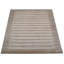 Wide Stripe Striped Area Rug in Light Beige-37742436