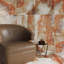 Textured 24" x 48" Porcelain Marble Look Tile