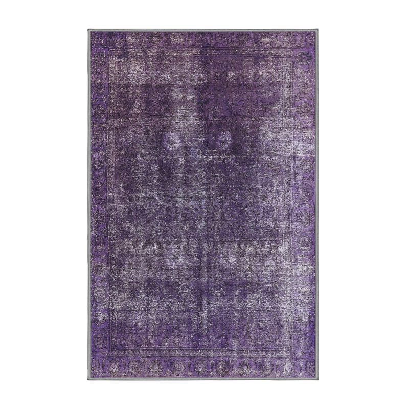 Tapis oriental mauve, Rectangle 5 pi x 7 pi