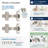 135 Degree Lazy Susan Bi-Fold Door Concealed Cabinet Hinge - 1 Pair