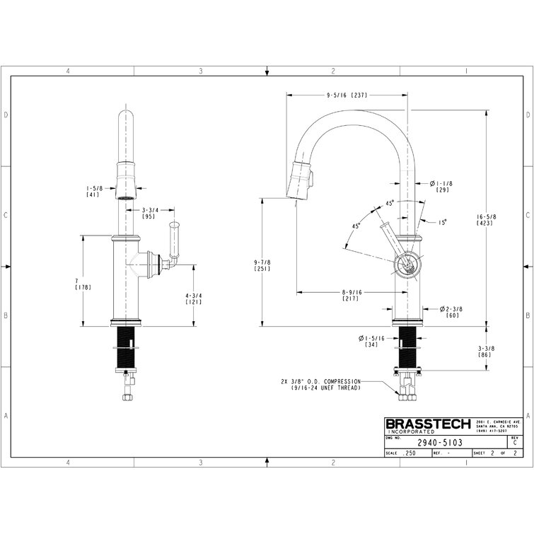 Newport Brass Taft Widespread Lavatory Faucet Satin Bronze PVD - 2940/10