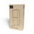 7.5W LED Integrated Matte Black Outdoor Wall Sconce