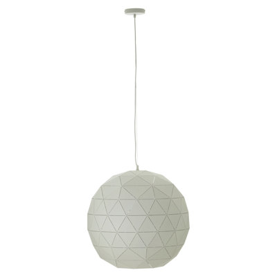 Cosima 4 - Light Black/Gold Geometric Pendant