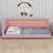 Smart Upholstered Low-Profile Bed with Connected USB Hub and Decorative Light Belt-352118503