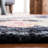 Delman Hand Tufted Wool/Cotton Floral Rug in Red/Charcoal-298101372
