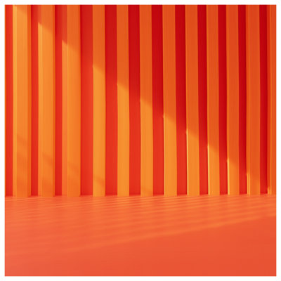 Orange Vertical Stripes Bedding Stripes Bedspread Abstract