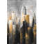 «Abstract Skyline», reproduction sur toile