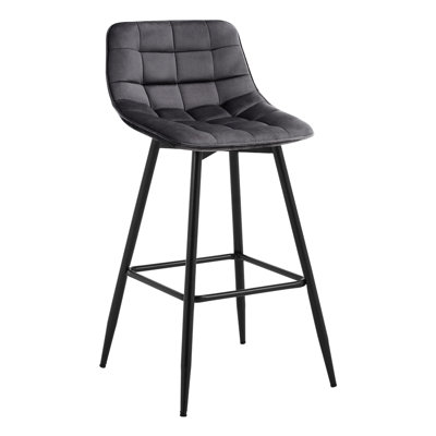 Heyman Upholstered Counter Stool