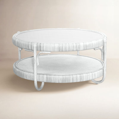 Hathaway Solid Wood Top Coffee Table