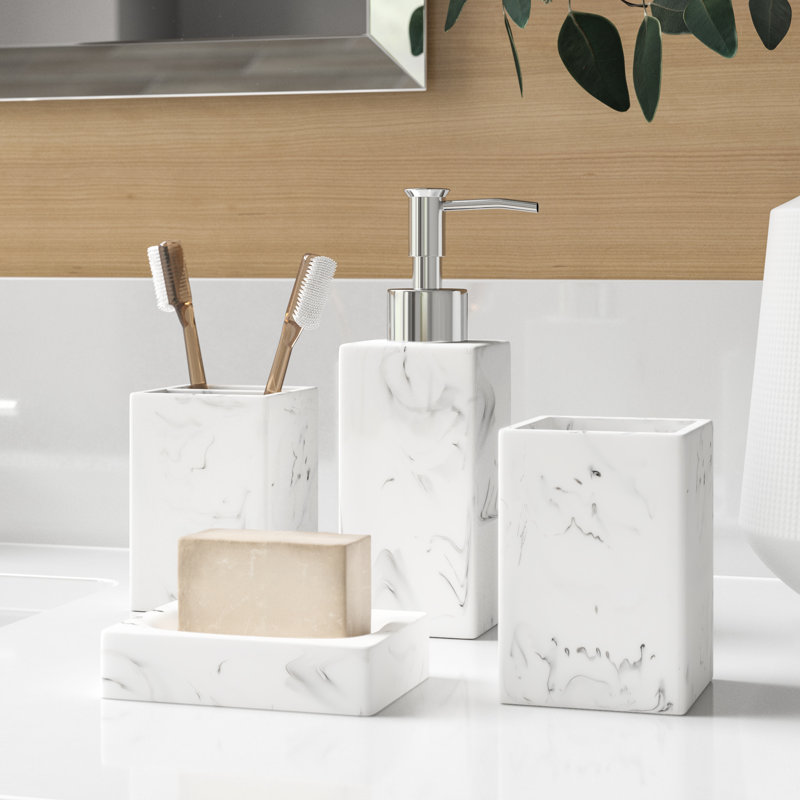 Aricel Bathroom Accessory Set