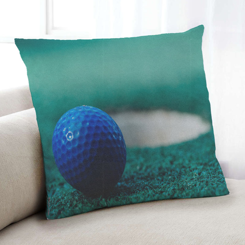 Coussin Sports Sports, Microsuède