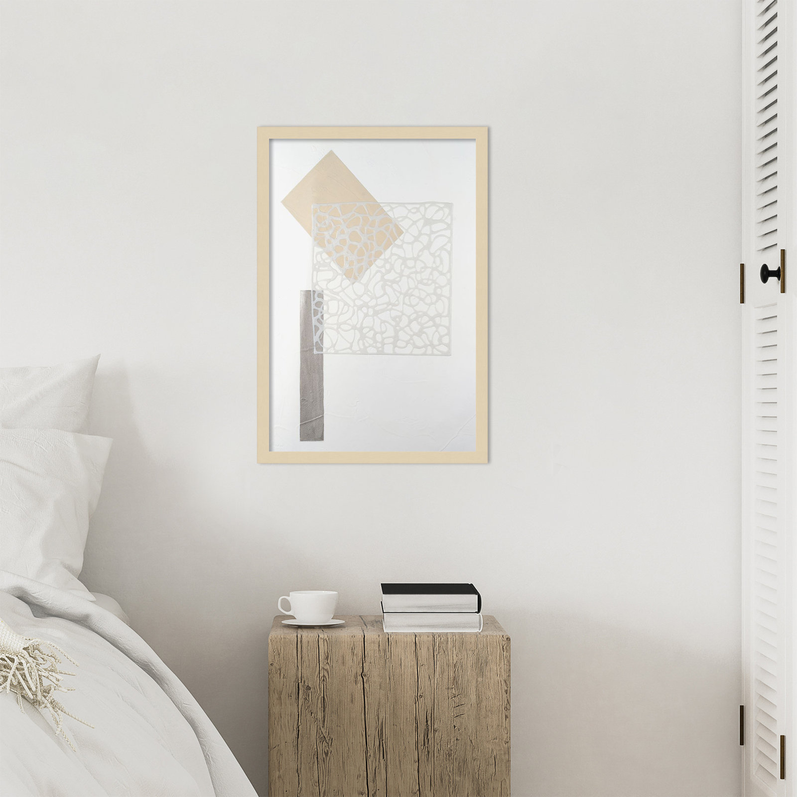 Nooks and Crannies No. 3 Print, Brown, 25" H x 17" W