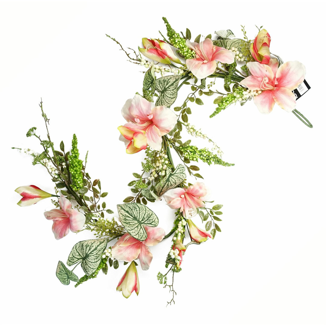Hanging Plants 30cm Faux Lily Garland