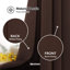 Rideaux occultant et isolant obscurcissant avec passe-tringle (ensemble de 2)-102041404-102041409
