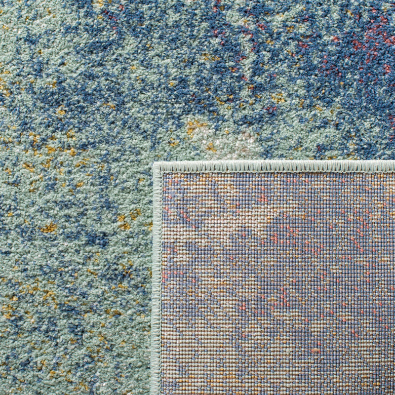 Christa Performance Abstract Rug, Rectangle 5'1" x 7'6"