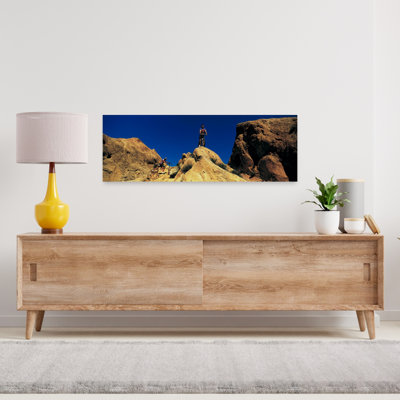 Mountain Bikers Ca Usa Contemporary Mountain Wall Art