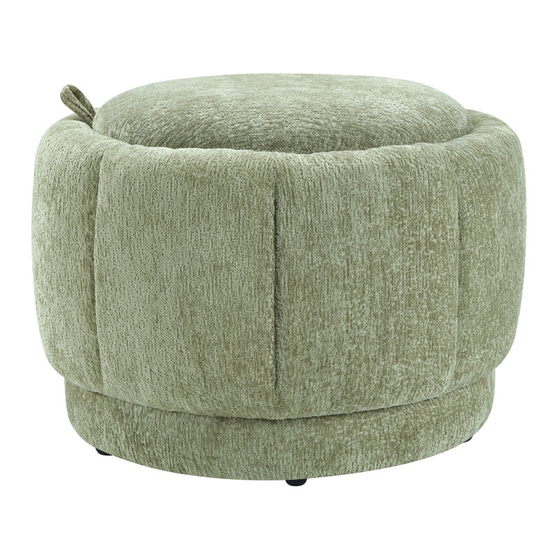 Deambra Storage Ottoman, Spring Green