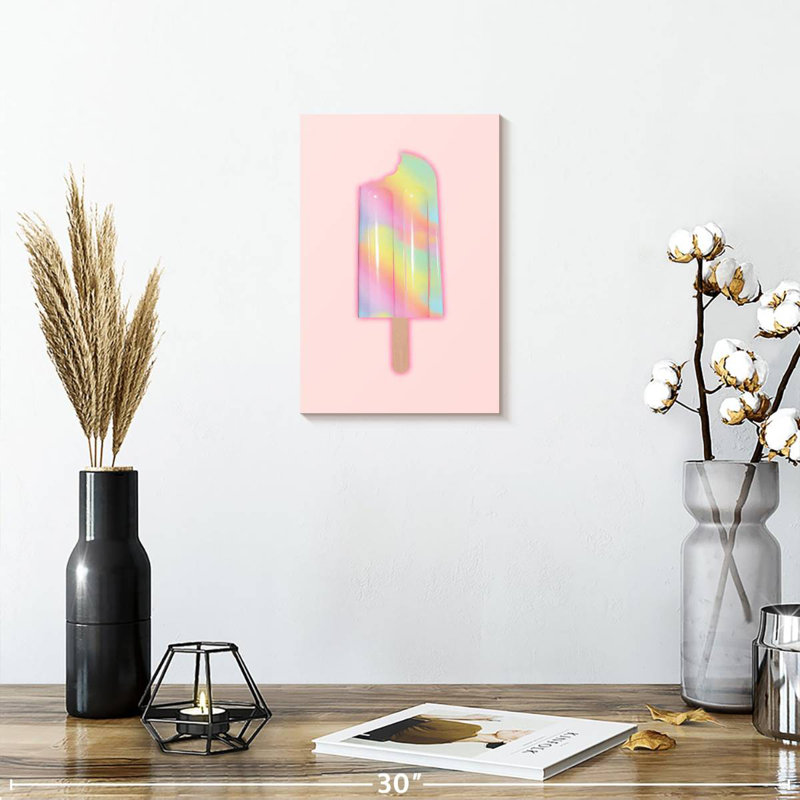 Yarlin Unicorn Popsicle, 12" H x 8" W