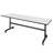 Aubin Rectangle Flip Top Training Table and Chair Set-1688310294-1688310498