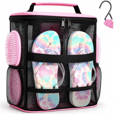 Panier de douche à suspendre en filet Quick-Dry