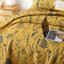 Ensemble de courtepointe à motif floral 3 pièces - courtepointe légère à motif botanique avec deux taies d'oreiller-117089161-117089165