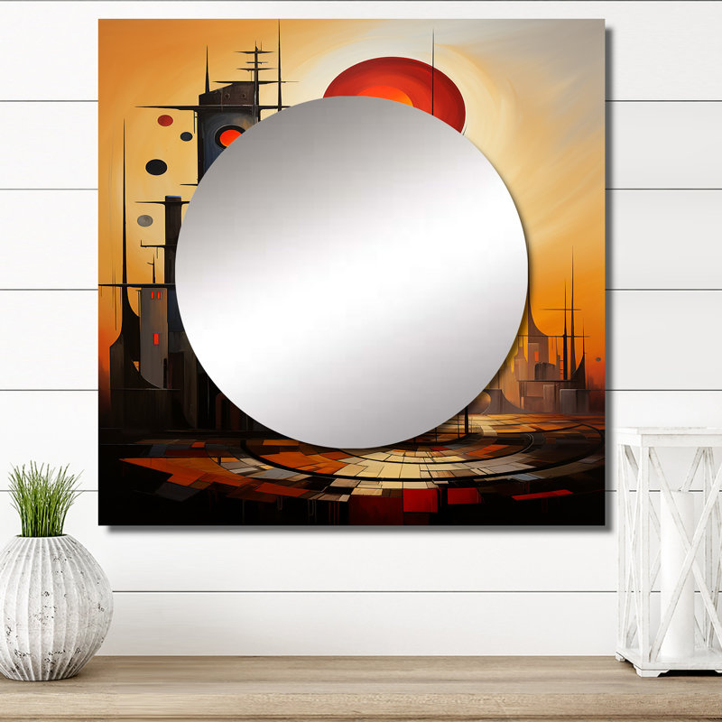Miroir carré Culloch, 23 po x 23 po