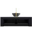 Meuble-lavabo 48 po avec lavabo, armoire flottante, lavabo en céramique noire, comptoir à motif de pierre, système de rangement à fermeture en douceur, matériaux-130094200