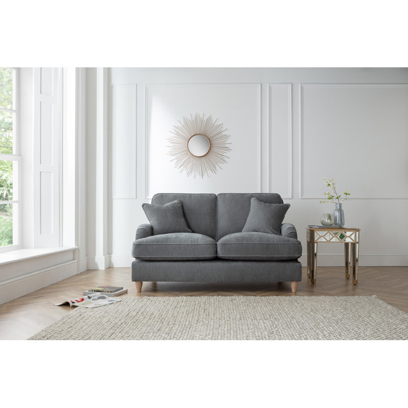 Galilee 2 Seater Sofa, Charcoal