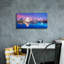«Cleveland Skyline» par Epic Portfolio, art mural sur toile-1922811922