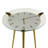 Glass Top End Table