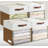 13 X 13 Inch Collapsible Storage Box With Clear Window And Handles (Pack Of 4)-636100119