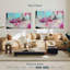 Avery - Abstraction rose et bleue I-108143034