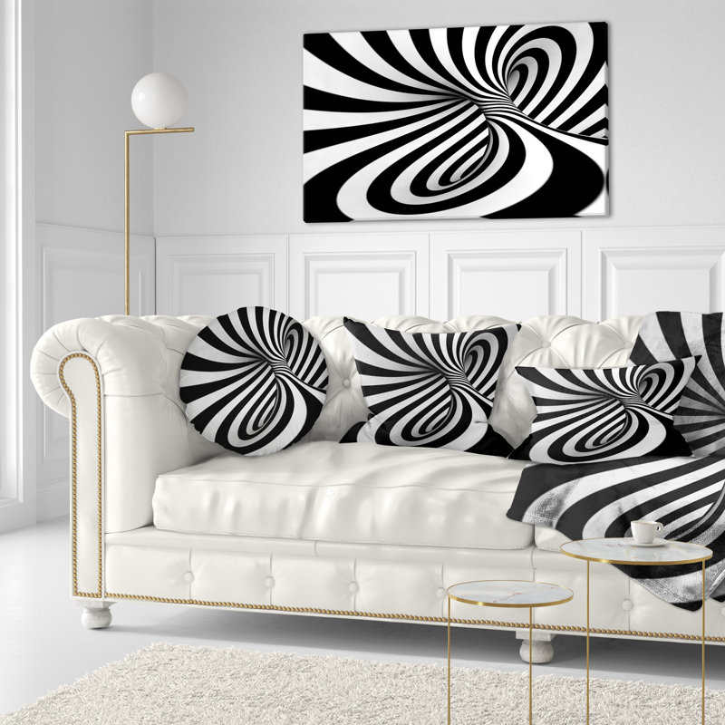 Coussin Spiral, H 12 po x l 20 po
