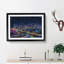 Brisbane City Skyline Australia Painting - Single Picture Frame Print on MDF-56632999-56632998