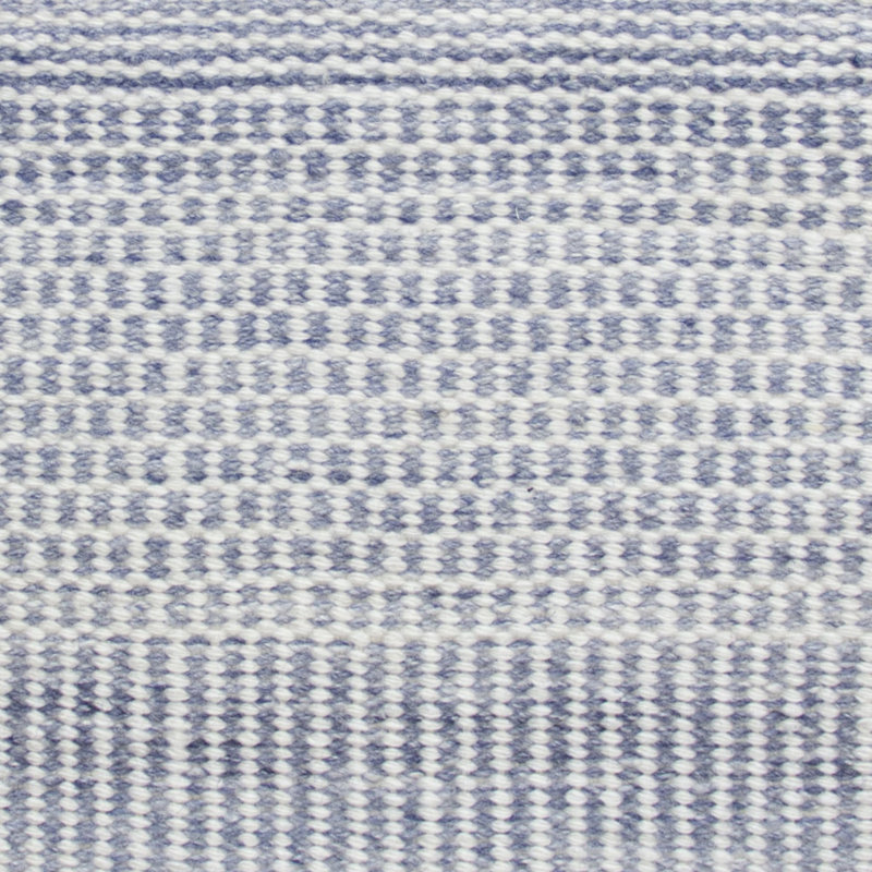 Somner Handmade Flatweave Blue Indoor / Outdoor Area Rug, Rectangle 5' x 8', Blue