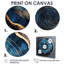 «Grachan Blue Forest Of Wood Slide Collage II», art mural forêt-1317534736-1317534742-1317534743