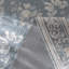 Tapis d'intérieur antidérapant 3 pi x 5 pi avec motif floral lavable à la machine, grège-405154786-410541035