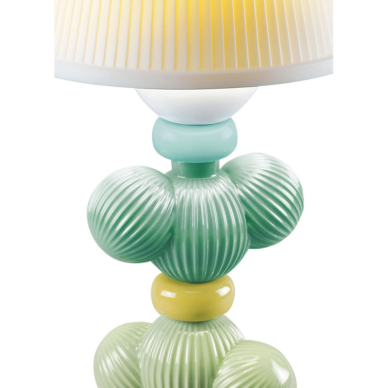 Lampe de table 12" cactus firefly, Vert